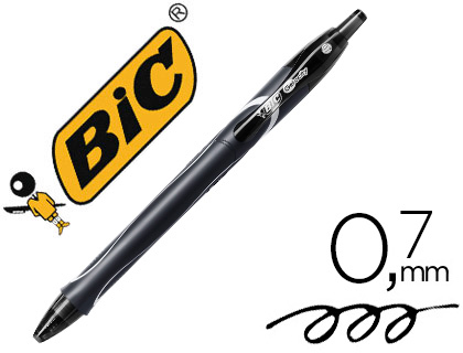 Boligrafo Gelocity quick dry retractil Bic