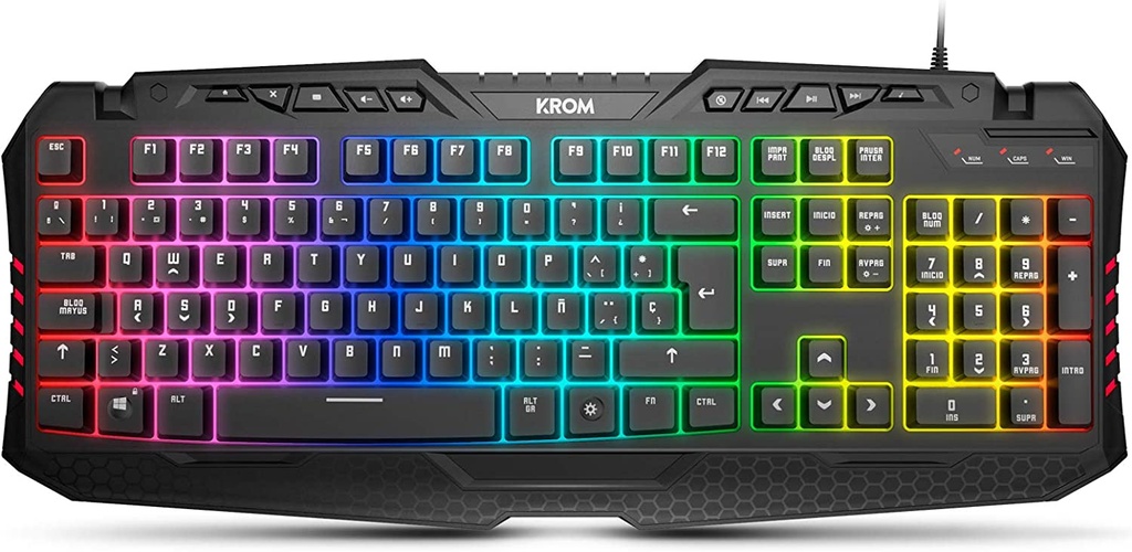 Teclado gaming Kyra RGB Krom