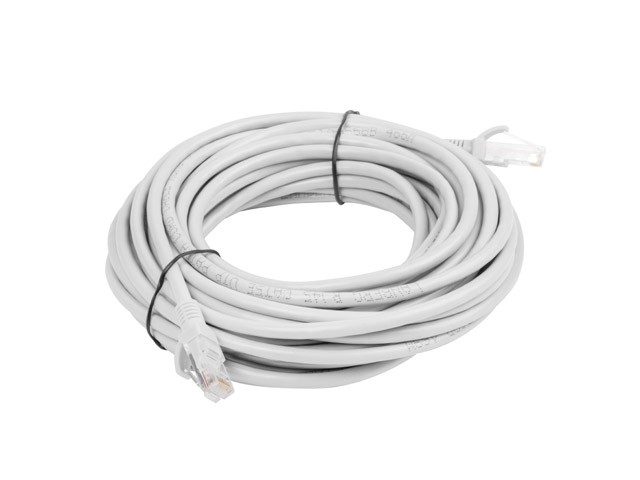 Cable RJ-45 C6 UTP 5.0m Lanberg gris