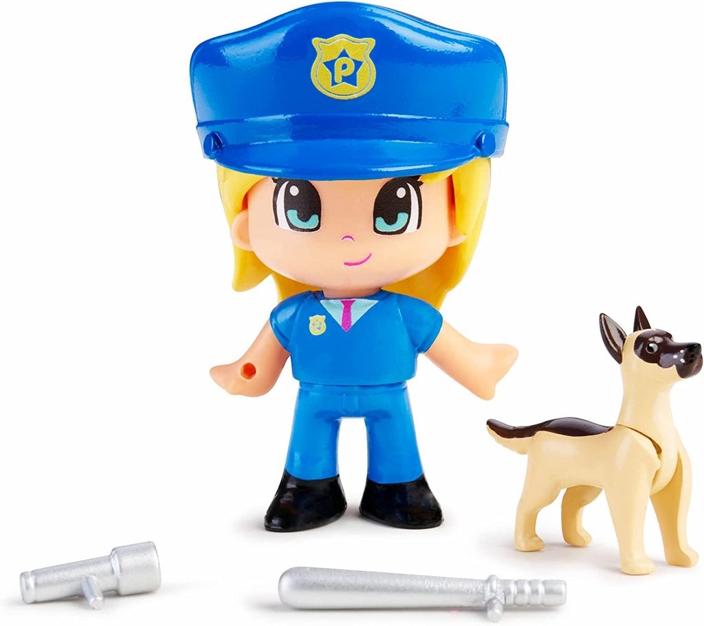 Pinypon action figura emergencia con perro +3