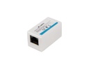 [AD-RJ45-RJ45-OU5] Empalmador cables RJ-45 H/H UTP 5e 8P8C Lanberg