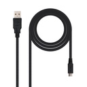 Cable USB am/micro USB 2.0 3.00m Nanocable