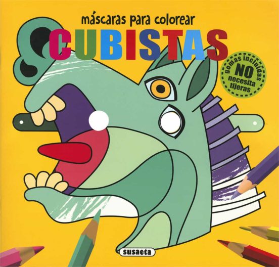 [9788467771503] Mascaras para colorear - cubistas