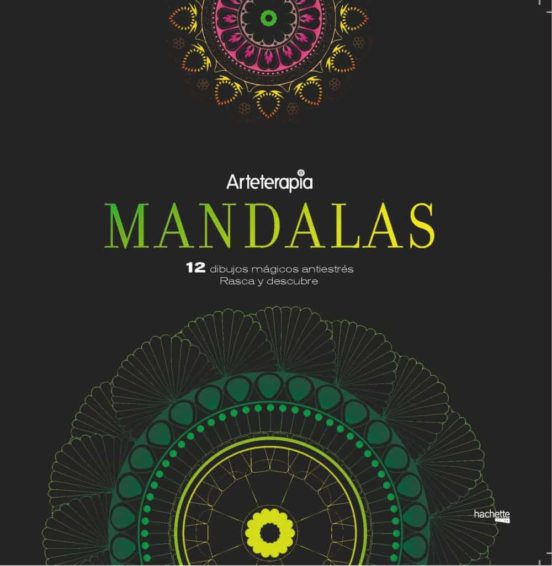 [9788417240455] Arteterapia. mandalas. 12 dibujos mágicos: rasca y descubre