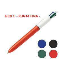 [070330246249] BOLIGRAFO BIC 4 COLORES FINE