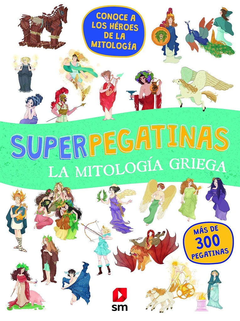 [9788413184708] Superpegatinas La mitología griega