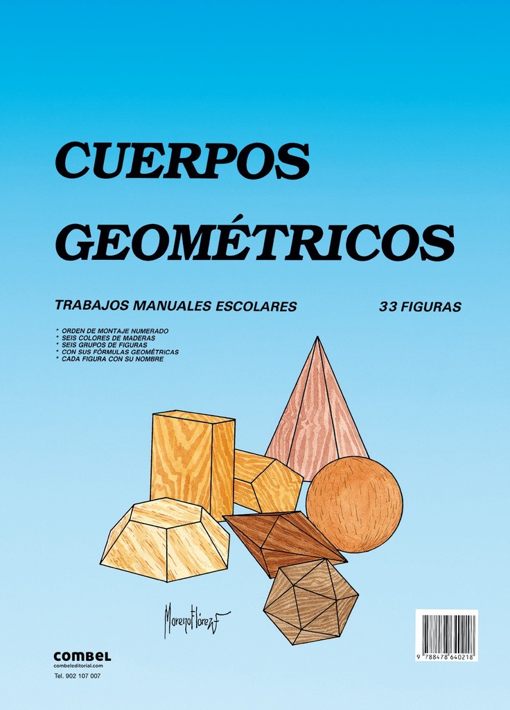 [B-20.221-2011] Cuerpos geometricos 33 figuras para montar