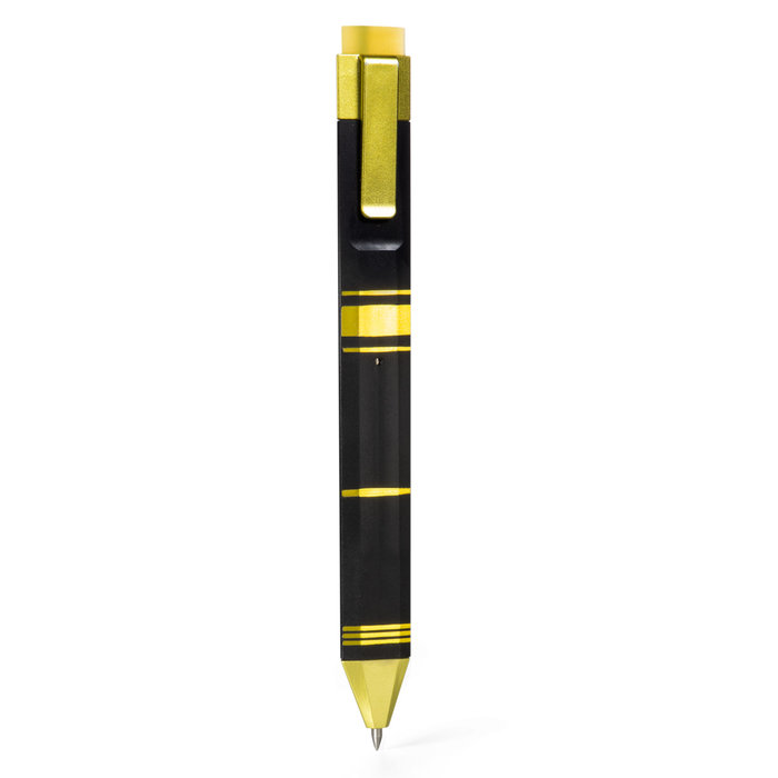 [PBBG] MARCAPAGINAS PEN BOOKMARK NEGRO + DORADO