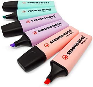 Marcador fluorescente Boss Stabilo Pastel