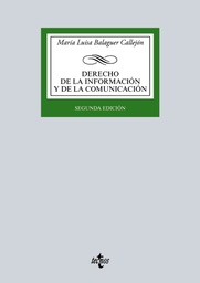 [9788430969234] Derecho de la Informacion y de la Comunicacion