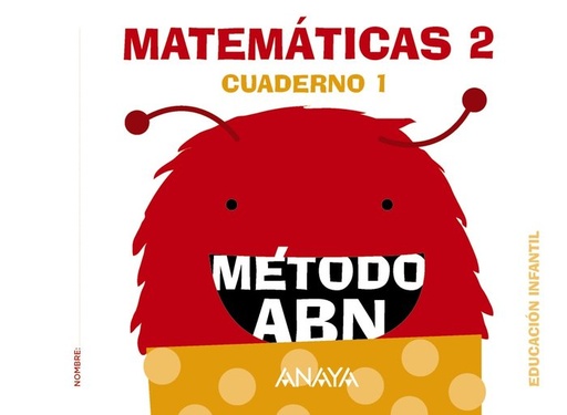 [9788469814161] MATEMATICAS ABN NIVEL 2 CUADERNO 1 EI 16