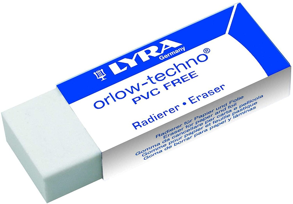 [L7410200] Goma borrar Orlow Techno Plástica Lyra