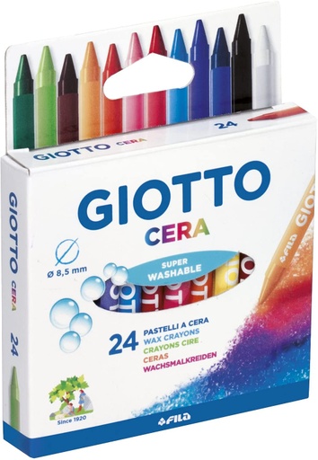 [F282200] Ceras 24uds Giotto