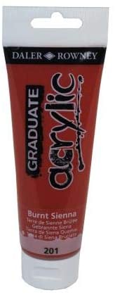 [D123120504] Acrílico 120ml rojo deep Daler Rowney Graduate