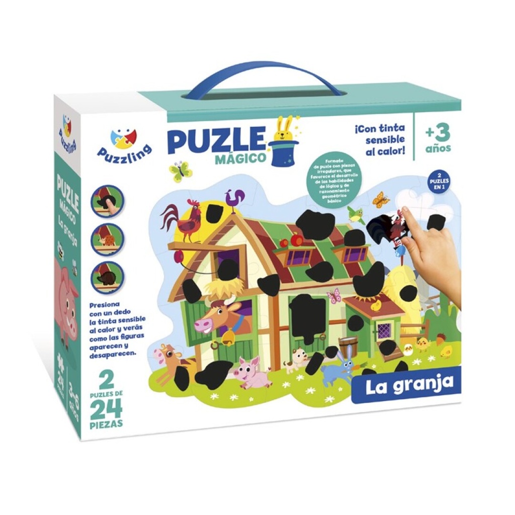 [PUM004] Puzzle mágico La granja Imagiland