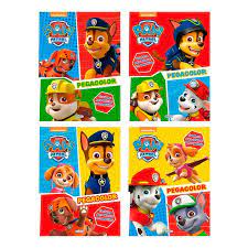 [LD0686] Cuaderno Pegacolor Paw Patrol