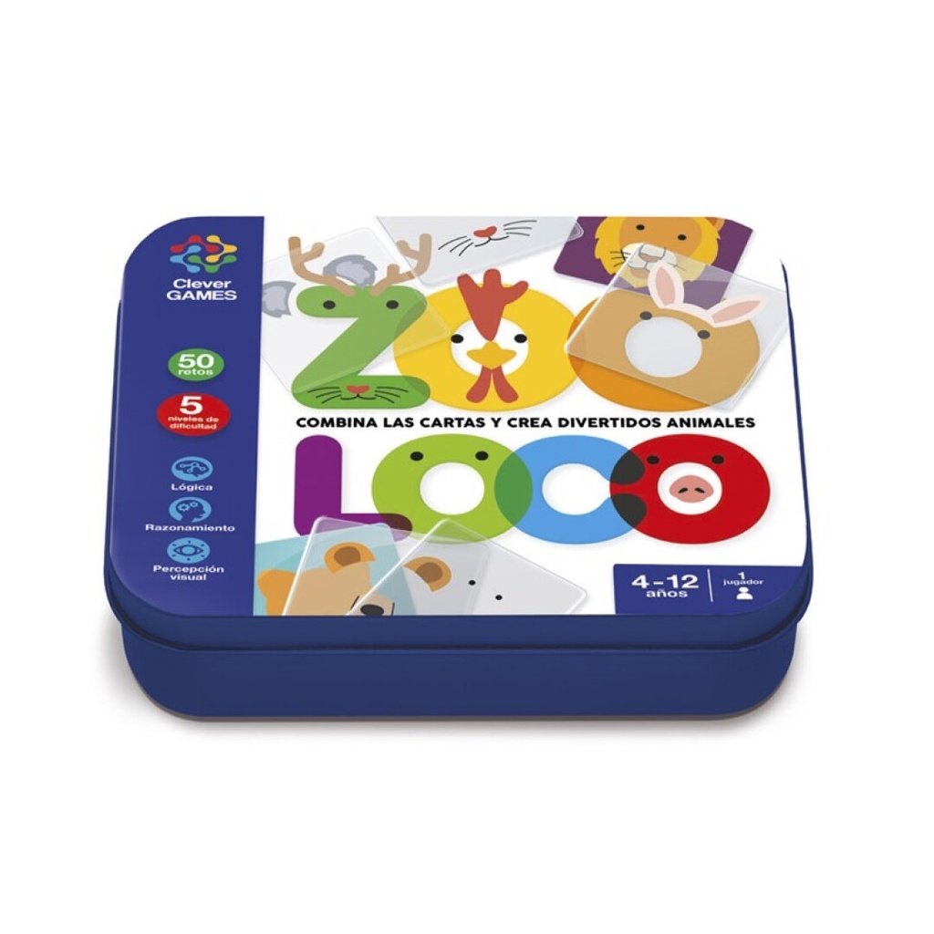 [CGM001] Juegos inteligentes Zooloco +4a