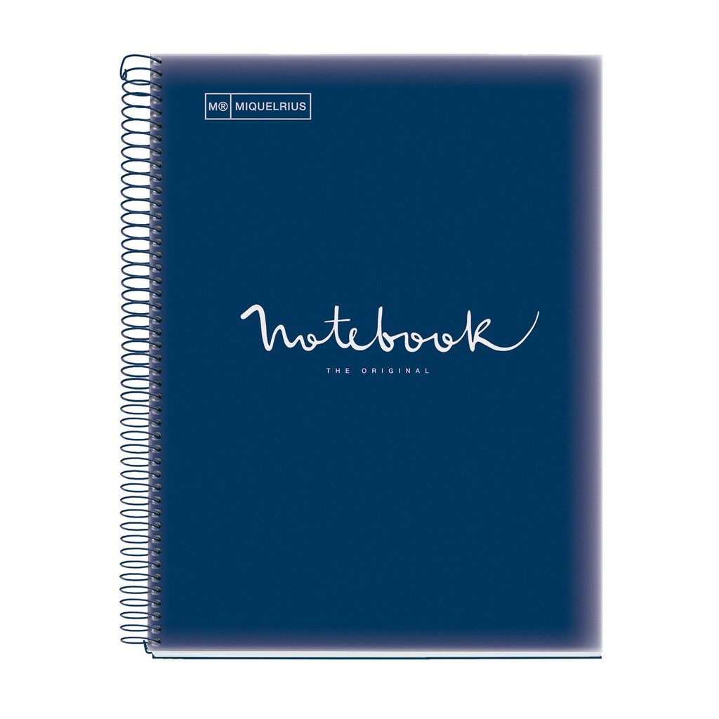 Cuaderno espiral 5X5 A4 90g 160h 8B 4T T/P MR