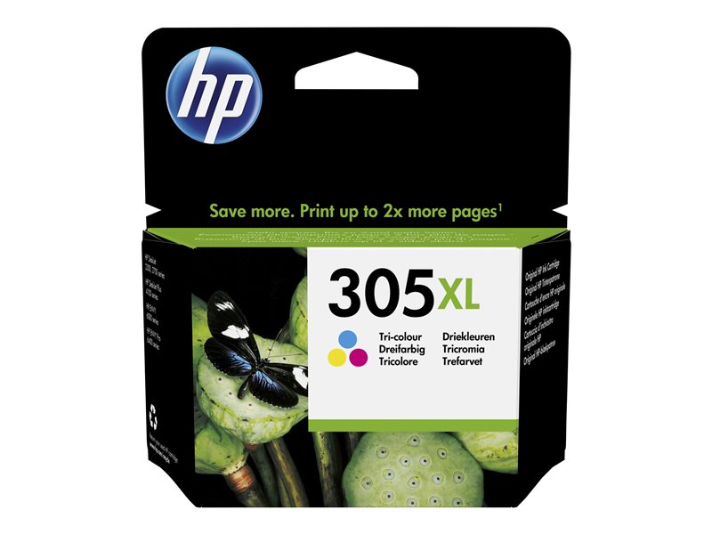 [3YM63AE#ABE] Tinta HP 305XL original 3YM63AE tricolor