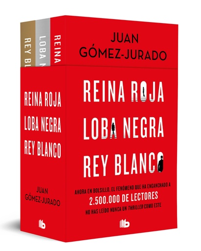 [9788413145037] Trilogía Reina roja (Pack con: Reina roja | Loba negra | Rey blanco)