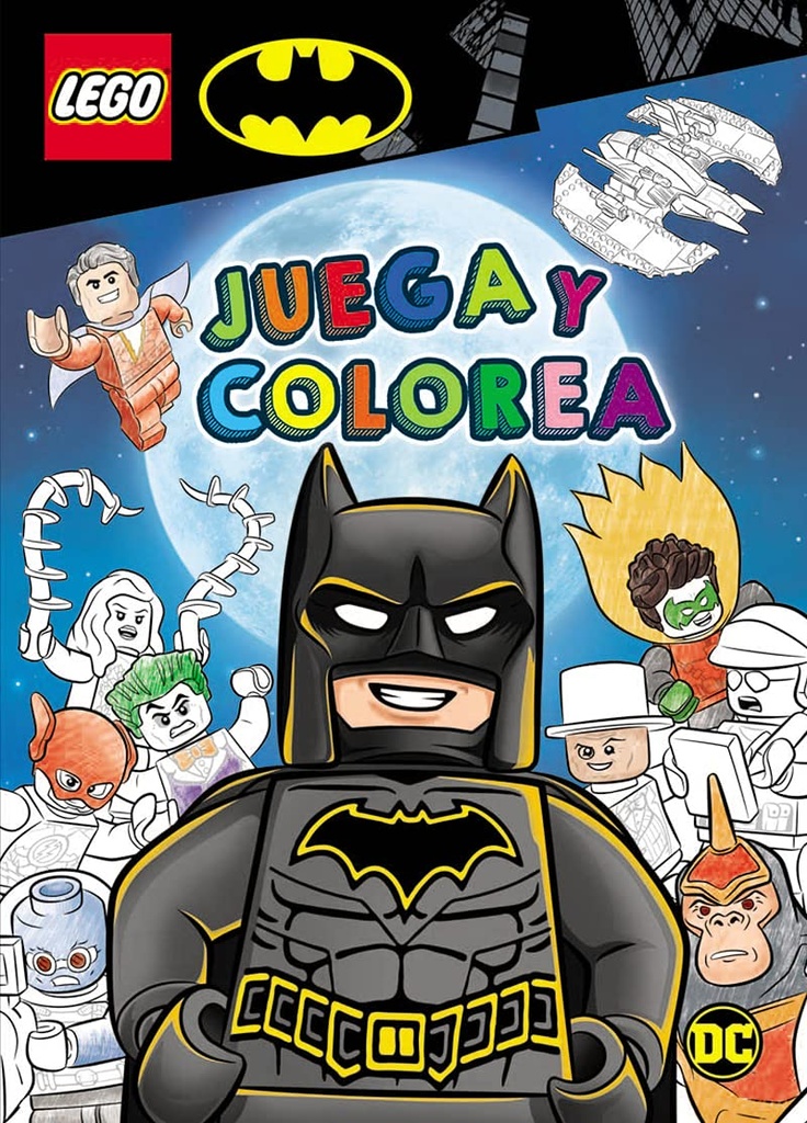 [9788893679893] Batman. Juega y colorea