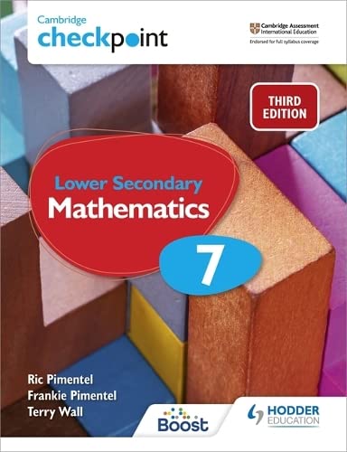 [9781398301948] Cambridge Checkpoint Lower Secondary Mathematics Student's Book 7