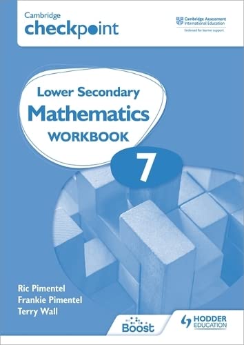 [9781398301269] Cambridge Checkpoint Lower Secondary Mathematics Workbook 7