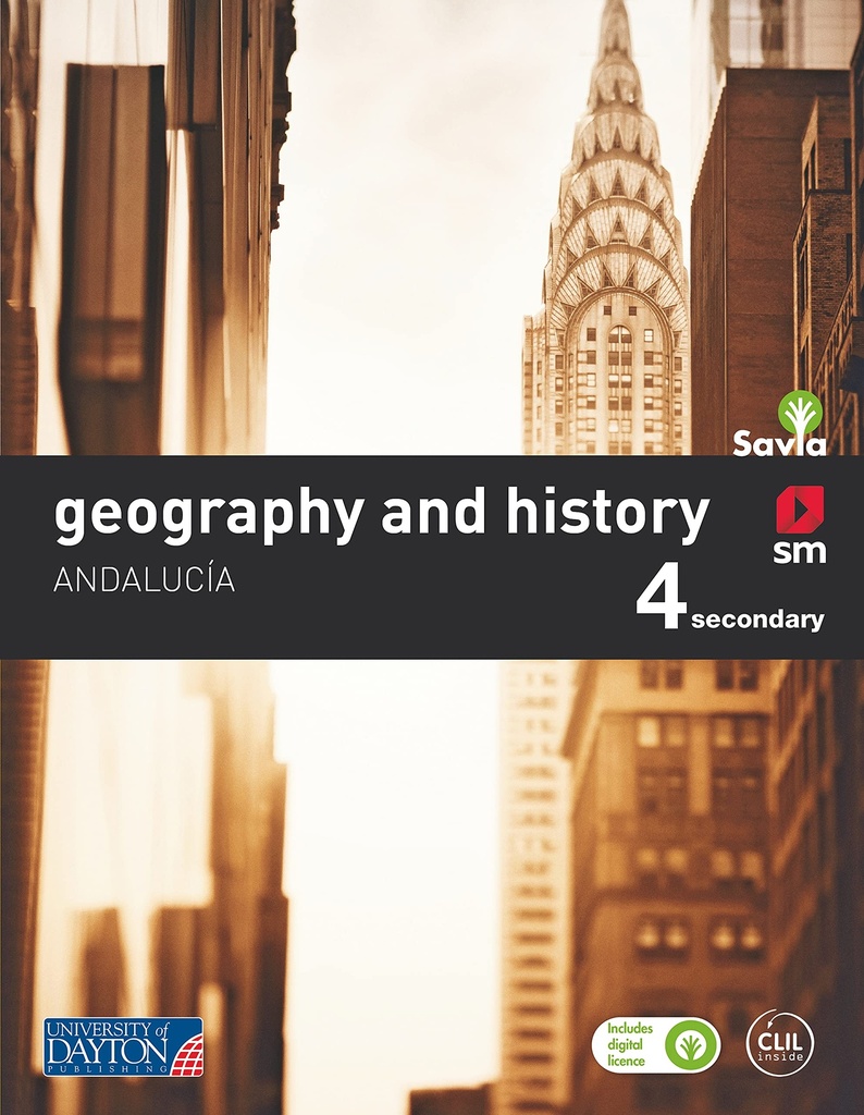 [9788417815516] Geography and history. 4 ESO. Savia. Andalucía