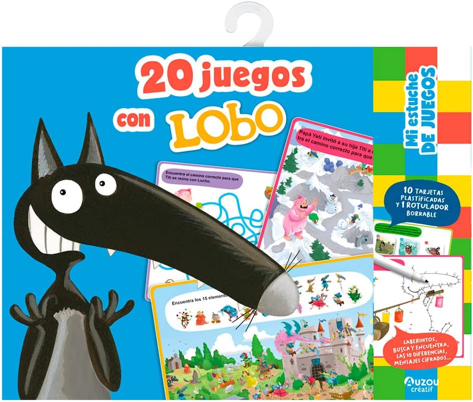 [XOU-9509176] 20 Juegos con Lobo, Multicolor