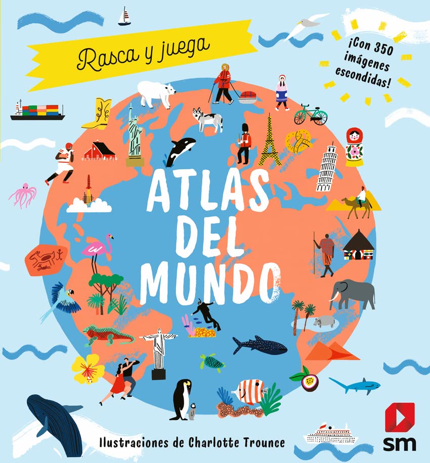 [9788413922454] Atlas del mundo (Rasca y juega) +6