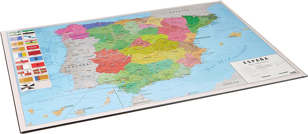 [TSEH295] Vade escolar mapa de España 35X49cm