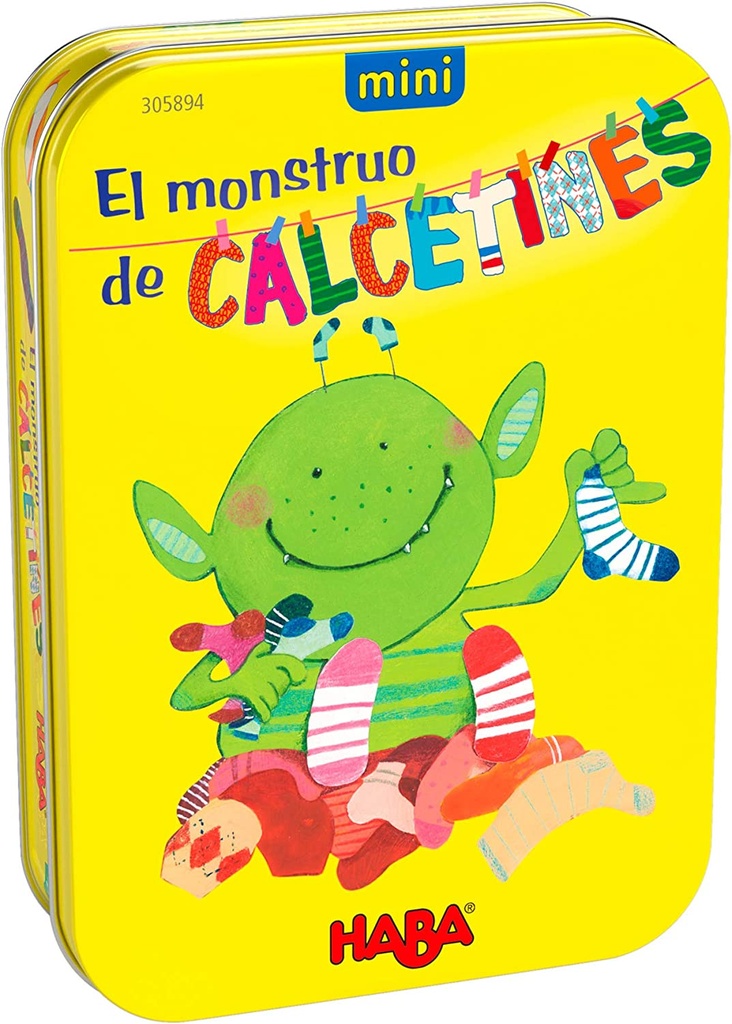 [H305894] El Monstruo de los Calcetines Haba +4