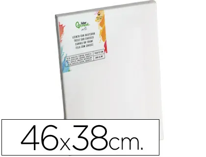 [SJ13] Lienzo grapado 100% Algodon 46x38cm LiderColor