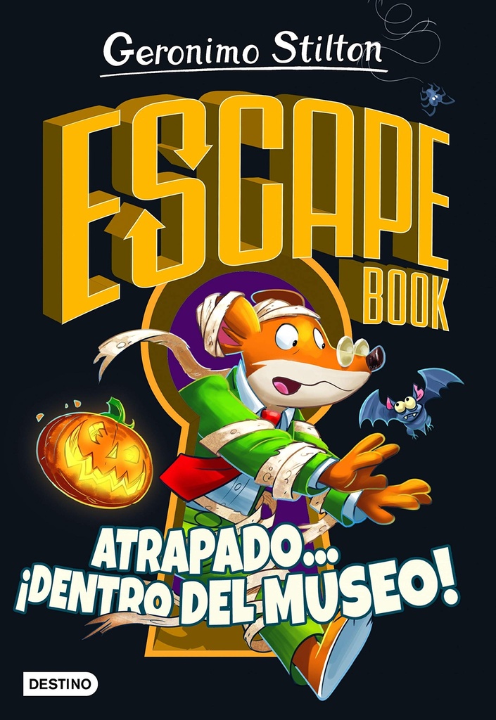 [9788408237327] Escape book. Atrapado... ¡dentro del museo! (Stilton. Libros de actividades)