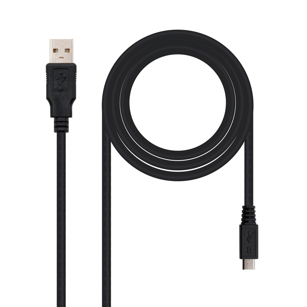 [10.01.0501] Cable USB am/micro USB 2.0 1.80m Nanocable