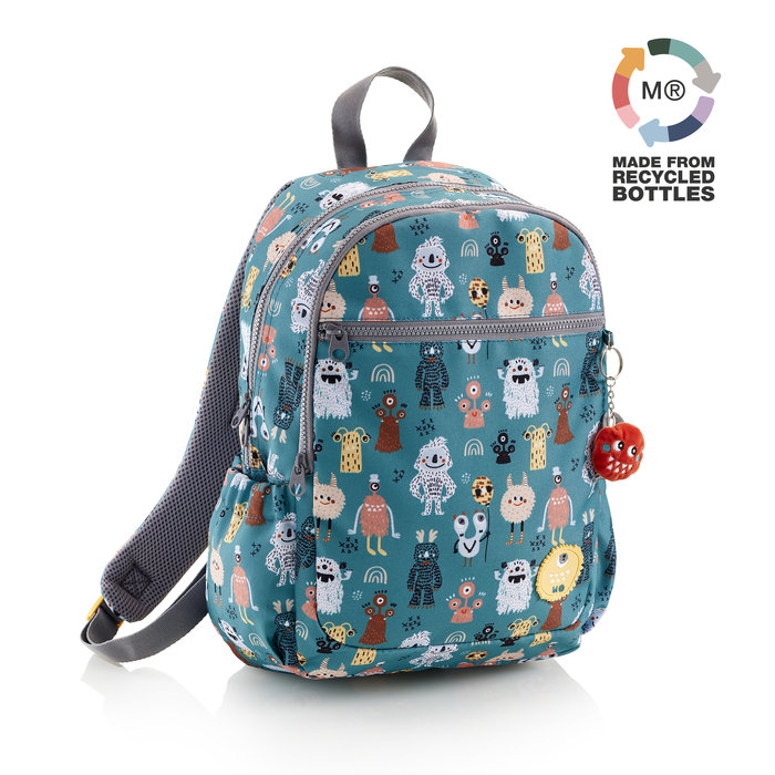 [MR16404] MOCHILA DOBLE LISBOA RECICLADA MONSTERS