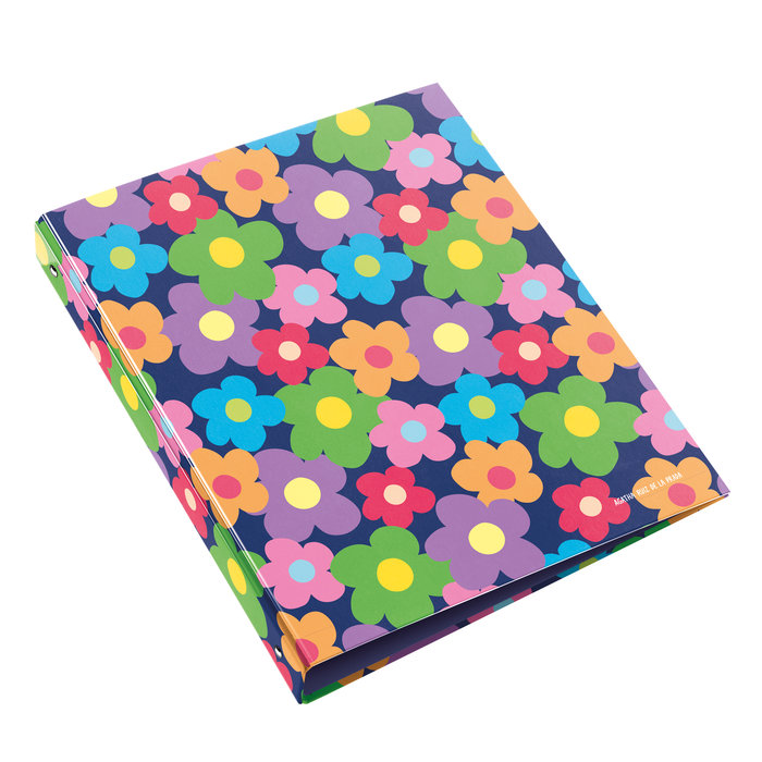 [MR15066] CARPETA A4 4 ANILLAS 25mm FLOR_AGATHA RUIZ DE LA PRADA