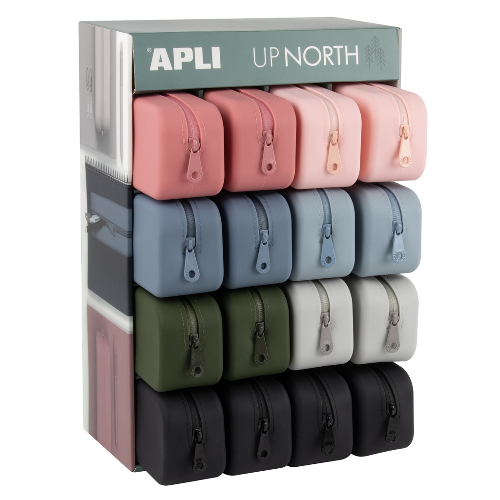Estuche portatodo silicona Up North rectangular Apli