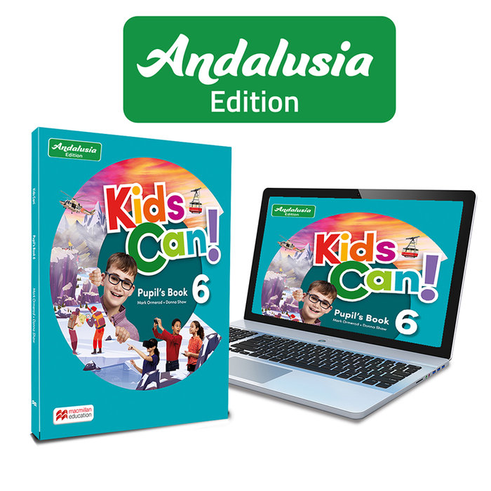 [9781035127467] KIDS CAN! Andalucia 6 Pupil's Book: libro de texto de inglés impreso con acceso a la versión digital