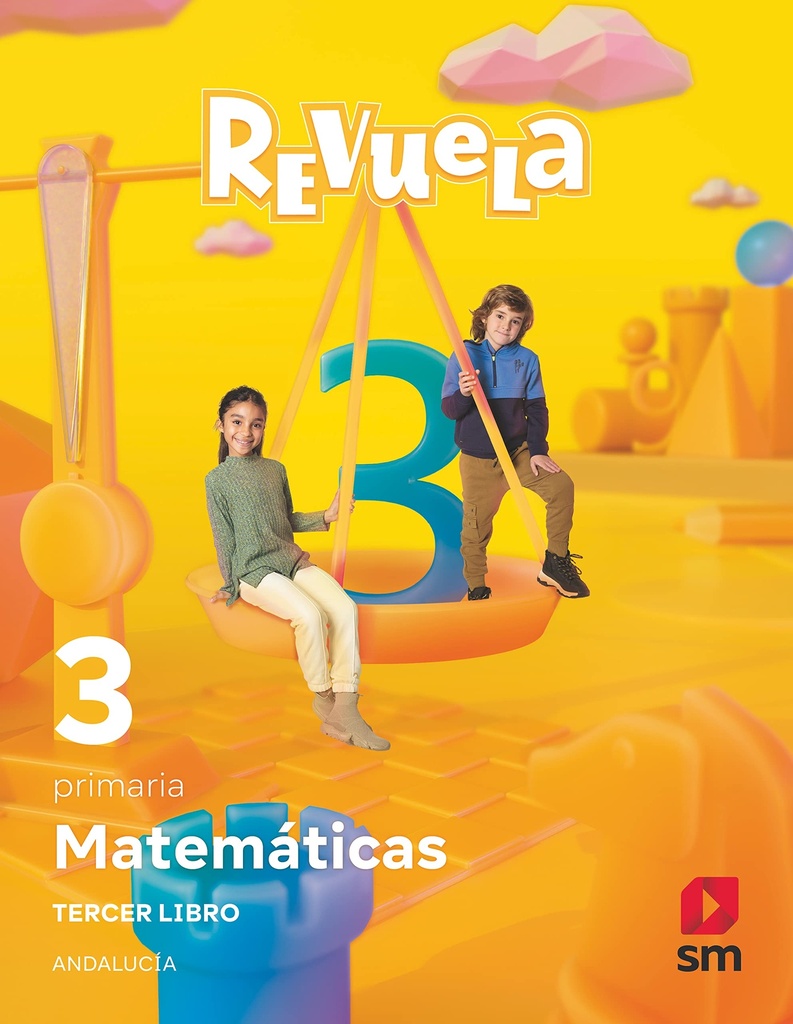 [9788419102706] Matemáticas. Trimestres temáticos. 3 Primaria. Revuela. Andalucía