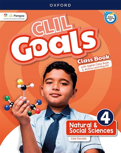 [9780190550493] CLIL Goals Natural & Social Sciences 4. Class book Pack (Andalusia)