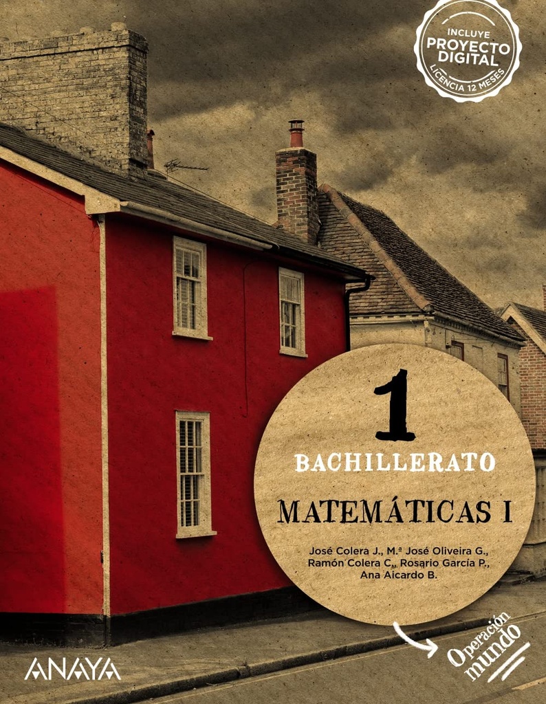 [9788414311127] Matemáticas I Bachiller. (Operación Mundo)