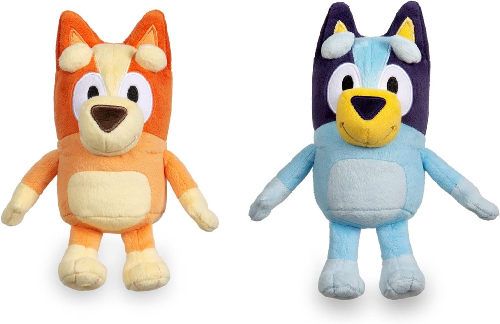 [BLY06000-13006] Peluche Bingo o Bluey 20 cm textura suave ud.