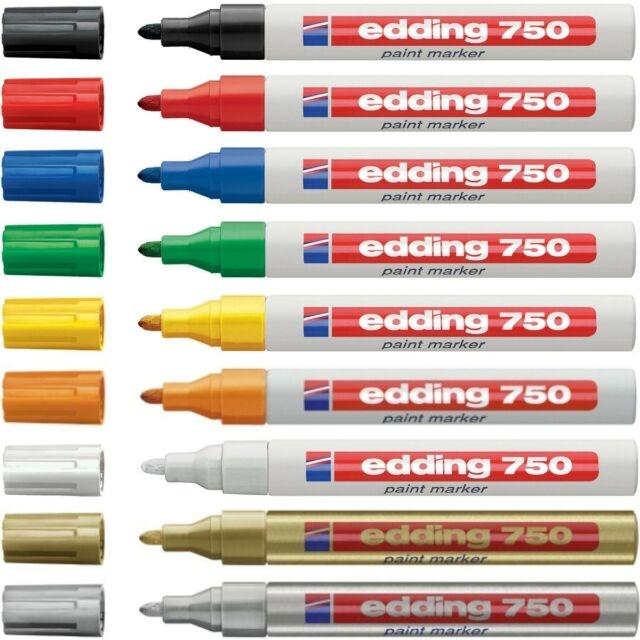 Marcador permanente 2-4mm punta conica 750 Edding