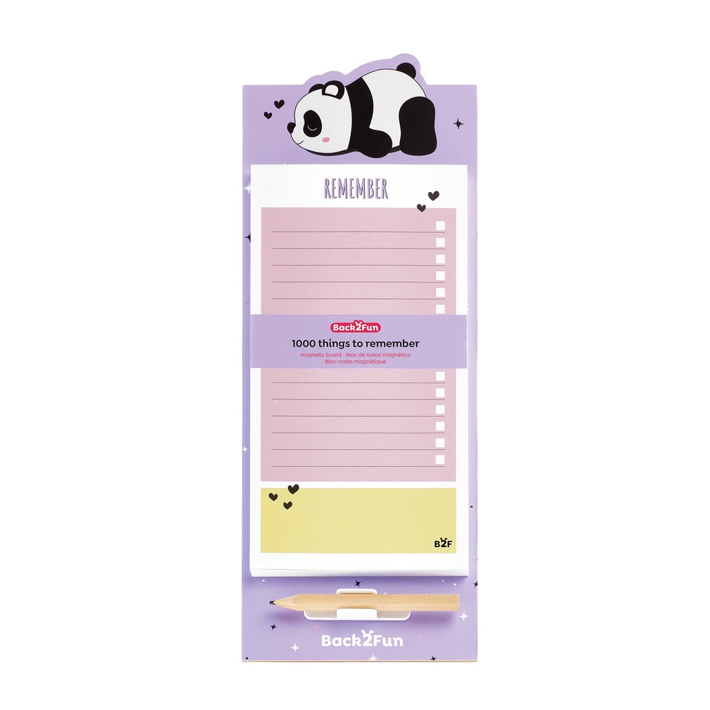 [MR28718] Bloc Notas Magnético Back2Fun