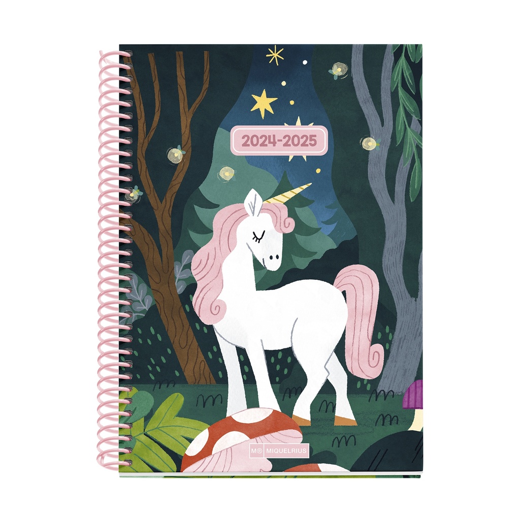 [MR26688] Agenda escolar Plus 150x213 S/V FOREST 2024-2025 MR