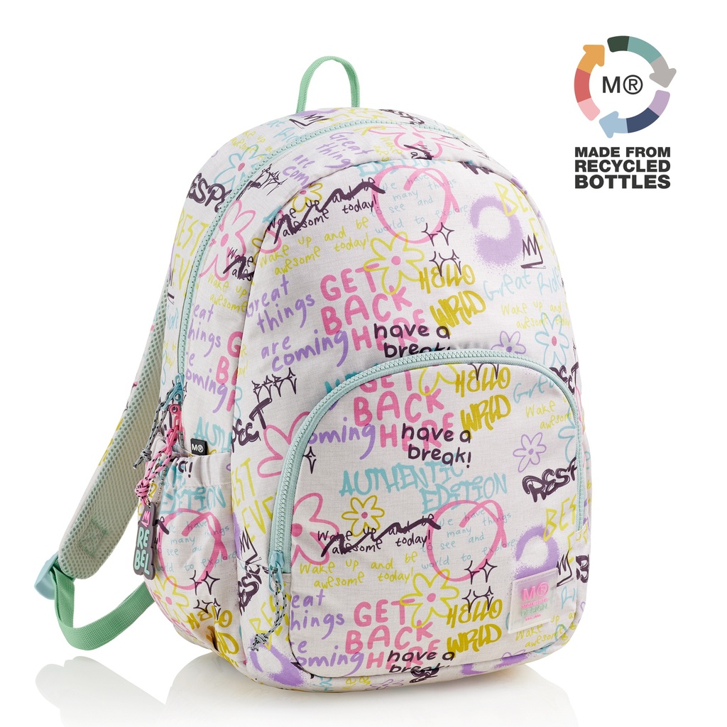 [MR19326] Mochila Doble Roma Reciclada Rebel MR_24