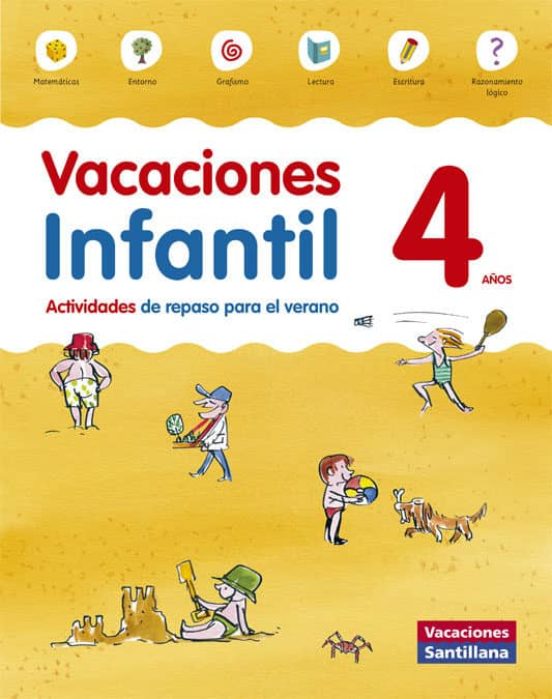 [9788468087559] Vacaciones 4 años infantil santillana ed 2014