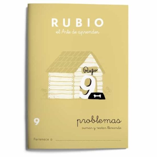 [9788485109647] Problemas rubio 9, sumar y restar llevando