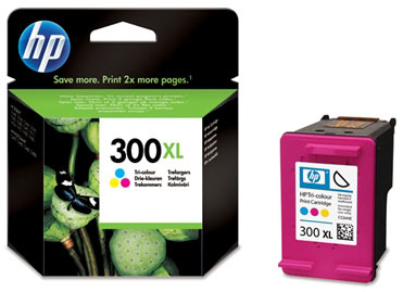 [CC644EE#ABE] Tinta hp 300xl original cc644ee tricolor